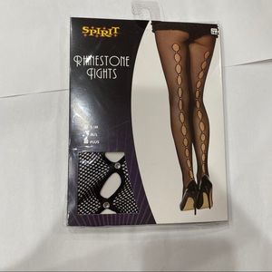 Rhinestone Tights